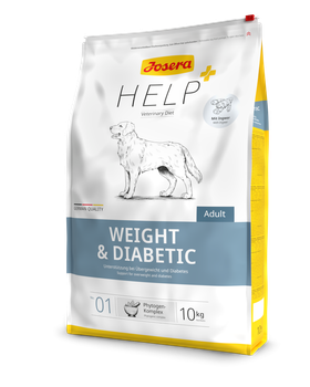 Сухой корм Josera Help Weight & Diabetic Dog Поддержка при ожирении и диабете 10 кг