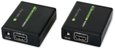 TECHly HDMI FHD/60Hz Przedłużacz HDMI do 60 m przez CAT6/7 (IDATA EXT-E70)