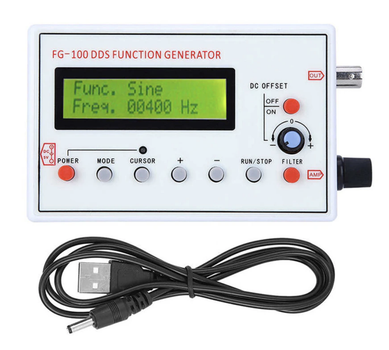 FG-100 1 Гц-500 кГц DDS генератор сигналов разной формы