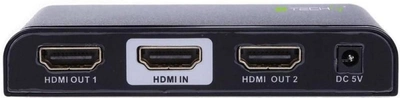 Сплітер Techly HDMI 1x2 V2.0, 3D, 4K (IDATA HDMI2-4K2)