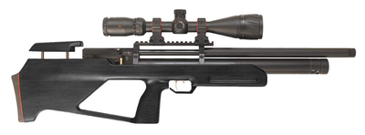 Пневматична гвинтівка (PCP) Zbroia Козак 330/200 калібр 4.5 мм Чорний (Z26.2.4.121)