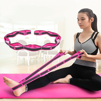 Еспандер для реабілітації гомілковостопного суглоба Lesko love yoga стрічка для розтяжки (OR.M_10760-55462)