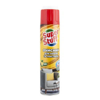 Очиститель Super Stuff для мягкой мебели и текстиля (аэрозоль), 650 мл