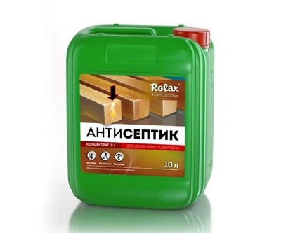 Антисептик для деревини концентрований 1:1 10л