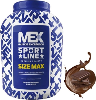 Гейнер MEX SIZE MAX 2722 г Шоколад (34659081103)