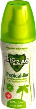 Репелент Zig Zag Pharma Line Tropical 8hr проти комарів Лайм 100 мл (8004235007607)