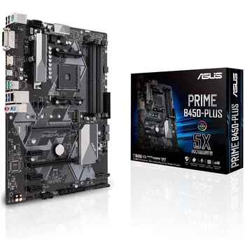 Материнська плата Asus Prime B450-Plus s-AM4