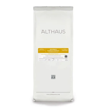 Чай травяной Althaus Rooibush Vanilla Toffee 250 г / Ройбуш Ванила Тофи 250 г