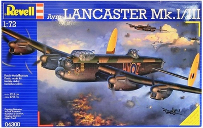 Літак 1:72 Revell Avro 683 Lancaster Mk. I/II (1942 р., Великобританія) (04300)