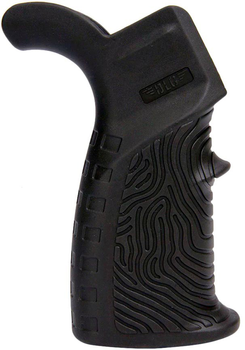 Пистолетная рукоятка DLG Tactical DLG-123 для AR-15 полимер обрезиненная Черная (Z3.5.23.022)
