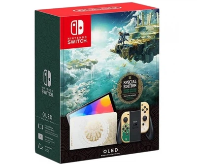 Портативная игровая приставка Nintendo Switch OLED Model The Legend of Zelda: Tears of the Kingdom Special Edition
