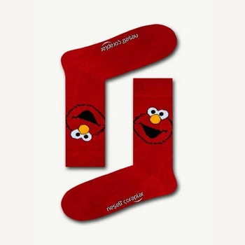 Носки Unisex Neseli Daily Elmo, Красные 37-44р.