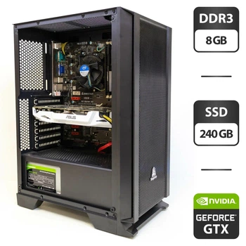 Компьютеры Intel Core i3 с видеокартой GeForce GTX 1060 купить в