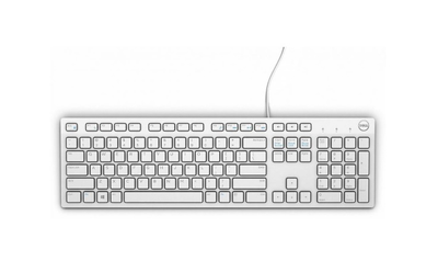 Клавіатура Dell Multimedia Keyboard-KB216 - White (580-ADGM)
