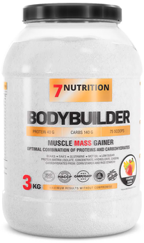 Гейнер 7Nutrition Bodybuilder 3000 г Полуниця-банан (5907222544426)