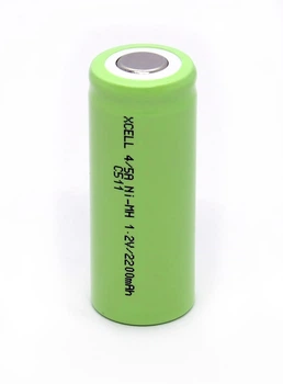Аккумулятор промышленный XCell 4/5A, Ni-MH, 2200mAh, 1.2V, flat top