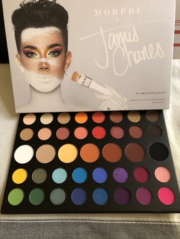 Палетка тіней Morphe X The James Charles Eyeshadow Palette 39 цветов