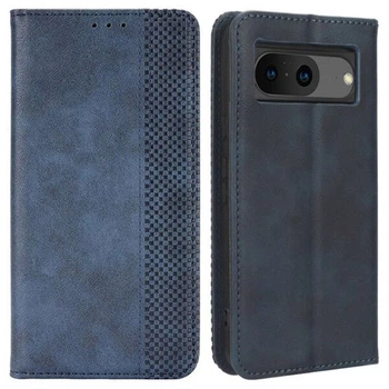Чехол-книжка Deexe Retro Style для Google Pixel 8 - Blue