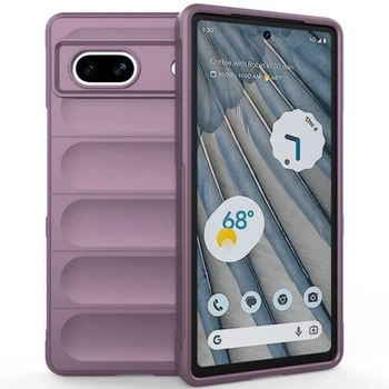 Силиконовый (TPU) чехол Deexe Terra Case для Google Pixel 7a - Light Purple