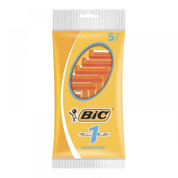 Бритва BIC 1 Sensitive 5 шт (3086125705010)
