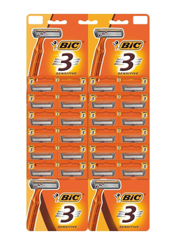Бритва BIC Sensitive для чутливої шкіри 24 шт (3086126693231)