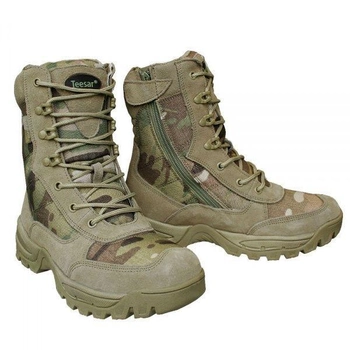 Черевики тактичні демісезонні Mil-Tec Side zip boots на блискавці Multicam 12822141 розмір 39