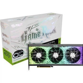 Відеокарти Palit GeForce RTX 4070 Ti купити в Києві: ціна, відгуки