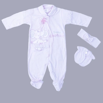 Человечек для девочки Kardesler 3507 68 см Розовый