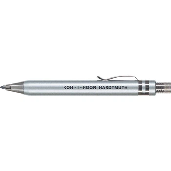 Карандаш цанговый Koh-i-noor 3,2мм серебро металл корпус (5358S)
