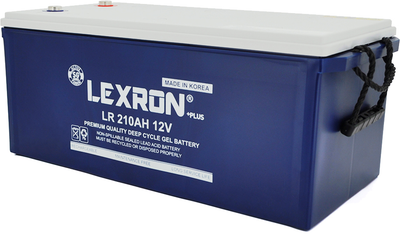 Аккумуляторная батарея LEXRON LXR-12-210 GEL 12V 210Ah (YT29323)