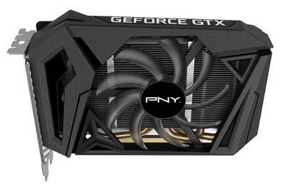 PNY PCI-Ex GeForce GTX 1660 6GB GDDR5 (192bit) (1530/8000) (HDMI, DVI, Displayрort) (VCG16606SFPPB)