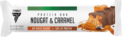 Baton proteinowy Trec Nutrition PROTEIN BAR Nugat Karmel 46 g (5902114040598)