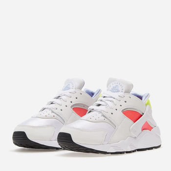 Buty sportowe damskie skórzane na platformie Nike Air Huarache DH4439-106 38 (7US) 24 cm Białe (195869131603)