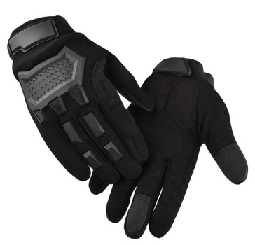 Перчатки полнопалые с защитой на липучке FQ16SDF0207 Черный XL (Kali)