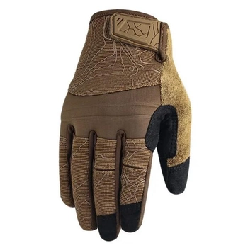Перчатки полнопалые с защитой на липучке FQTACMI005 Песочный L (Kali)