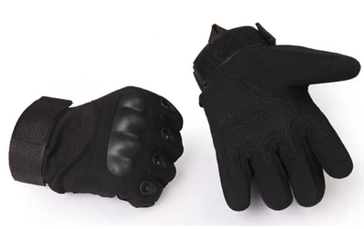 Полнопалые перчатки походные армейские защитные охотничьи FQ16S007 Черный M (Kali)