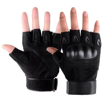 Захисні рукавички похідні армійські мисливські FQ16S007 Чорний XL (Kali)