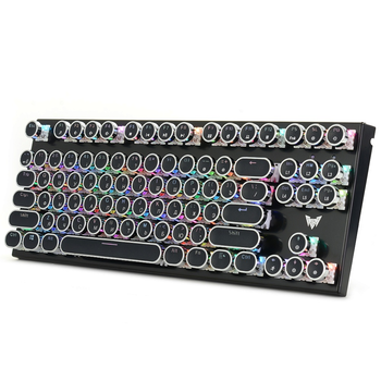 Клавіатура Crown CMGK-901 black, USB, механічна, RGB-підсвічування, без цифрового блоку