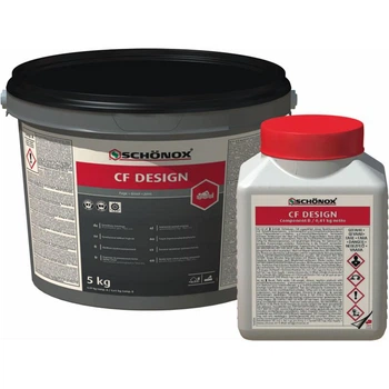 Фуга эпоксидная Sika SCHÖNOX CF DESIGN (AB) 5 кг антрацит