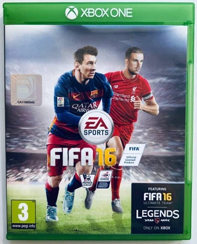 FIFA 16, Б/В, російська версія - диск для Xbox One