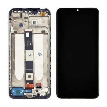 Дисплей High Copy для Xiaomi Redmi 9A, Redmi 9C, M2006C3LG модуль в сборе с тачскрином, с рамкой, черный, HC