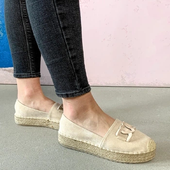Женские эспадрильи Fashion Favorite 3958 39 размер 24,5 см Бежевый