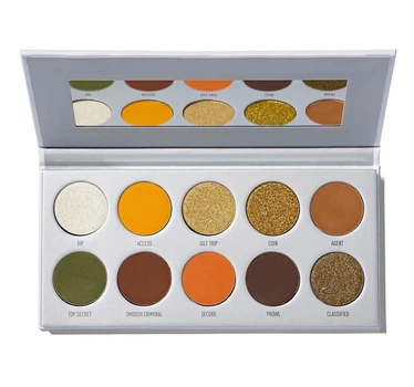 Палетка теней Morphe X Jaclyn Hill Armed & Gorgeous Eyeshadow Palette (10 цветов)