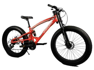Горный велосипед Unicorn фэтбайк Fet-Bike 26" Рама 17 красный
