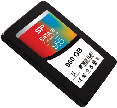 Dysk SSD Silicon Power Slim S55 960 GB 2.5" SATAIII TLC (SP960GBSS3S55S25)