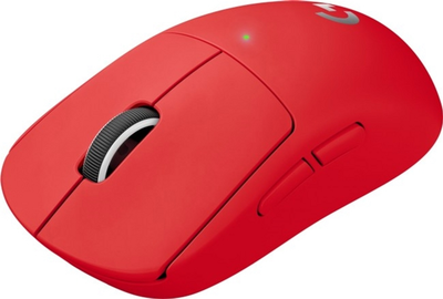 Mysz komputerowa Logitech PRO X SUPERLIGHT Wireless Czerwona (910-006784)