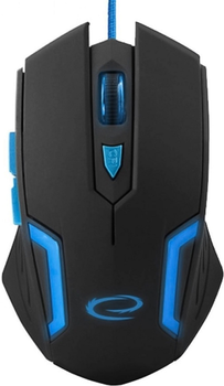 Миша Esperanza MX205 Fighter USB Black/Blue (EGM205B)