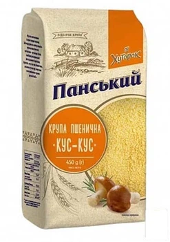 Крупа пшеничная «Кус-кус» ТМ "Хуторок панский" 450 г (130614)