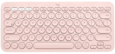 Клавіатура бездротова Logitech K380 Multi-Device Bluetooth Rose (920-009867)