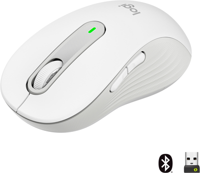Mysz komputerowa bezprzewodowa Logitech Signature M650 L biaława (910-006238)